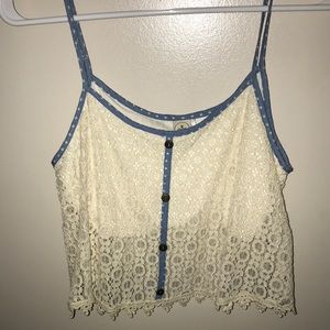 Lace tank